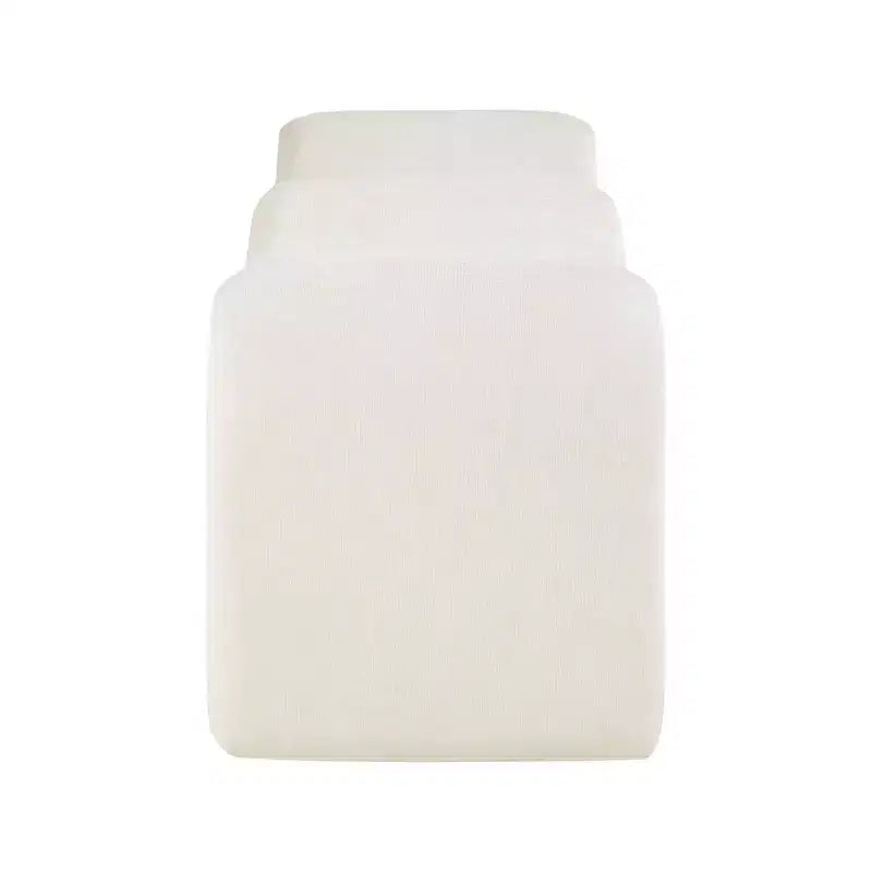 Panca rivestita in tessuto ciniglia – Beige / Nero / Crema / Grigio / Menta / Blu marino, Rettangolare, 1 posto