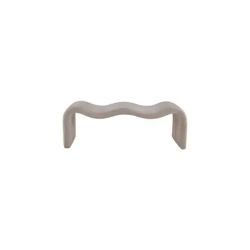 Panca rivestita in tessuto ciniglia – Beige / Nero / Crema / Grigio / Menta / Blu marino, Rettangolare, 1 posto