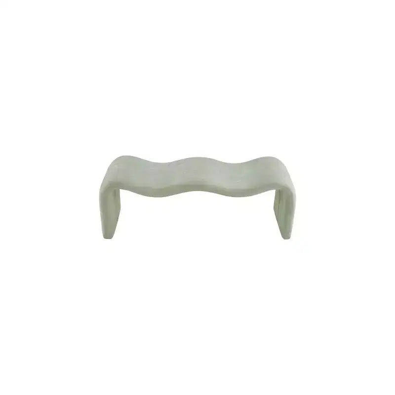 Panca rivestita in tessuto ciniglia – Beige / Nero / Crema / Grigio / Menta / Blu marino, Rettangolare, 1 posto