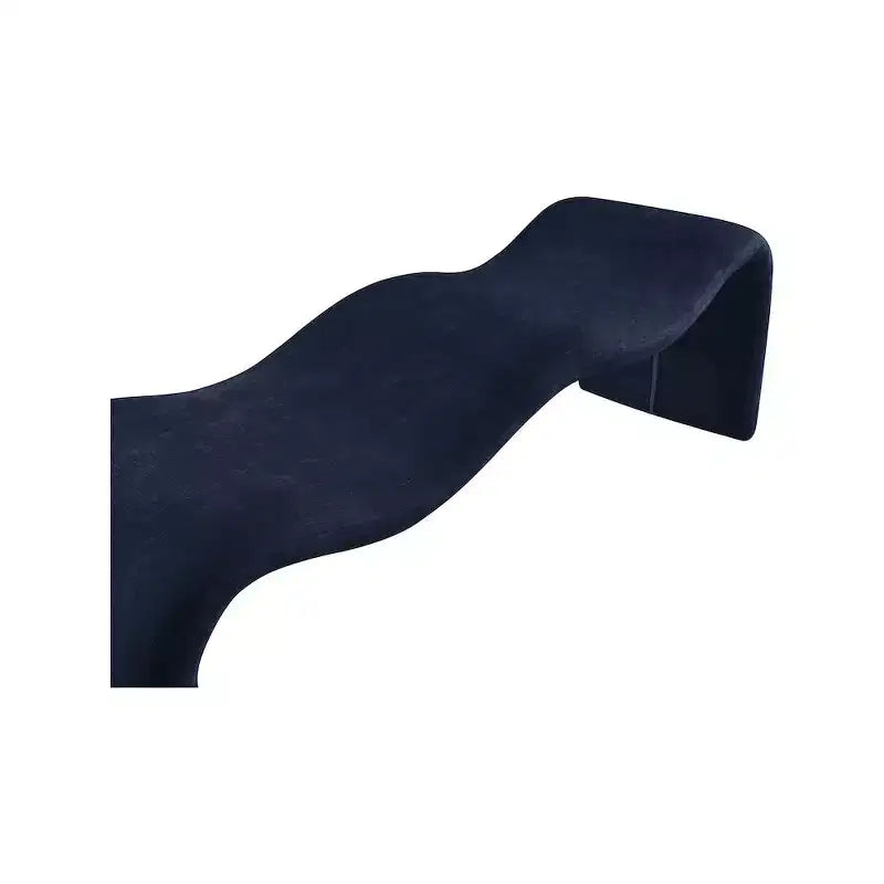 Panca rivestita in tessuto ciniglia – Beige / Nero / Crema / Grigio / Menta / Blu marino, Rettangolare, 1 posto