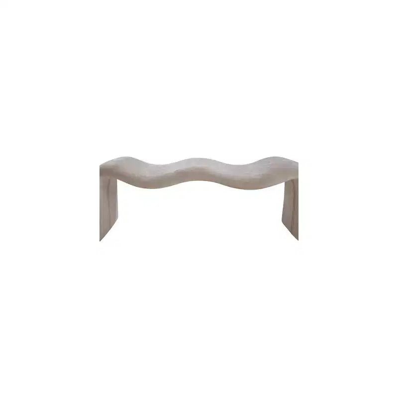 Panca rivestita in tessuto ciniglia – Beige / Nero / Crema / Grigio / Menta / Blu marino, Rettangolare, 1 posto