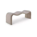Meridian Furniture,Willow Chenille Fabric Bench