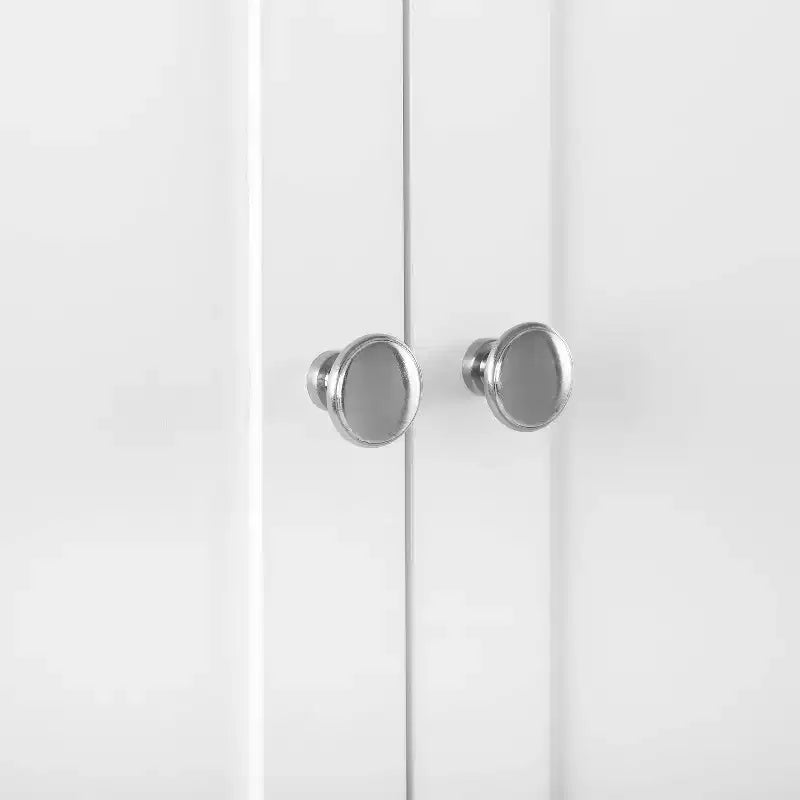 Set ingresso bianco 4 pezzi – Panchina, mensola, attaccapanni e dispensa armadio