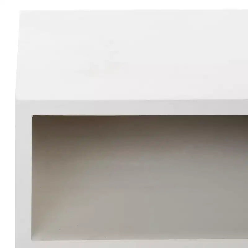 Tavolino da Salotto – Nero / Noce / Bianco Decapato | Rettangolare | Contenitore | 1 Pezzo