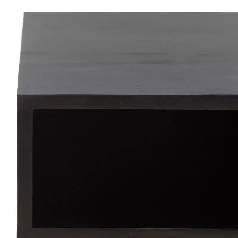 Tavolino da Salotto – Nero / Noce / Bianco Decapato | Rettangolare | Contenitore | 1 Pezzo