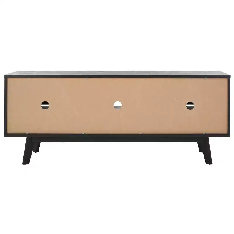 Nero / Bianco sbiancato / Nero invecchiato / Rovere / Noce – Mobile TV/multimediale a 3 cassetti e 1 ripiano, per TV fino a 65"