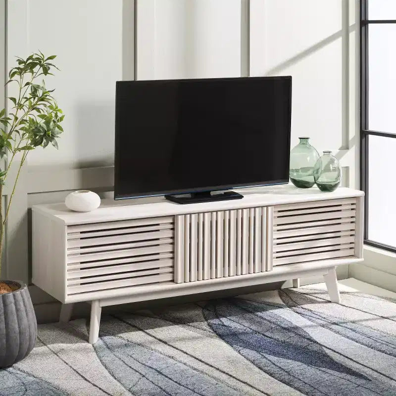 Mobile porta TV a 3 ante, diversi colori, adatto a TV fino a 65"